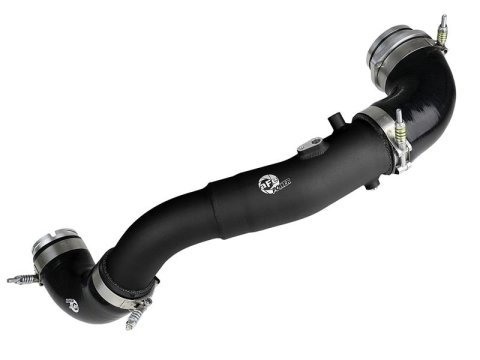 aFe 2020 Toyota Supra 3.0L 3in Black Intercooler Tube - Hot thumbnail 3