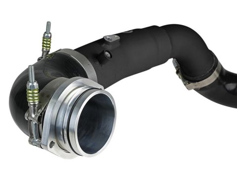 aFe 2020 Toyota Supra 3.0L 3in Black Intercooler Tube - Hot thumbnail 4