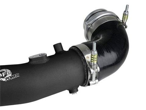 aFe 2020 Toyota Supra 3.0L 3in Black Intercooler Tube - Hot thumbnail 6