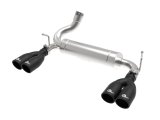 aFe Vulcan Series 2.5in 304 SS Axle-Back Exhaust Black 07-18 Jeep Wrangler (JK) V6-3.6/3.8L thumbnail 1