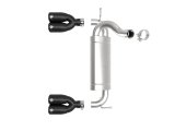 aFe Vulcan Series 2.5in 304 SS Axle-Back Exhaust Black 07-18 Jeep Wrangler (JK) V6-3.6/3.8L thumbnail 9