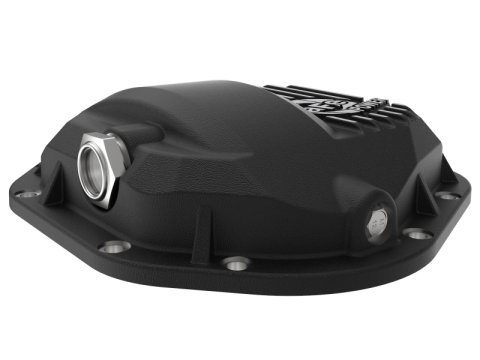 aFe Pro Series Dana 60 Front Differential Cover Black w/ Machined Fins 17-20 Ford Trucks (Dana 60) thumbnail 5