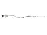 aFe Takeda 2.5in 304SS Cat-Back Exhaust System 17-20 Honda Civic SI Coupe L4-1.5L (t) thumbnail 6