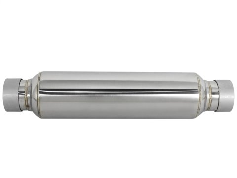aFe MACH Force-Xp 304 Stainless Steel Resonator 2.5in Inlet/Outlet x 4in Dia x 15in Body x 19in L thumbnail 3