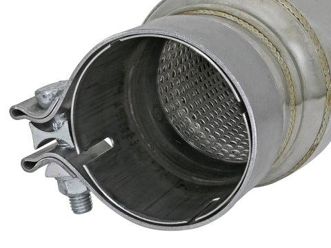aFe MACH Force-Xp 304 Stainless Steel Resonator 2.5in Inlet/Outlet x 4in Dia x 15in Body x 19in L thumbnail 5