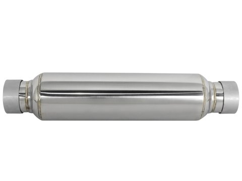 aFe MACH Force-Xp 304 Stainless Steel Resonator 2.5in Inlet/Outlet x 4in Dia x 15in Body x 19in L thumbnail 6