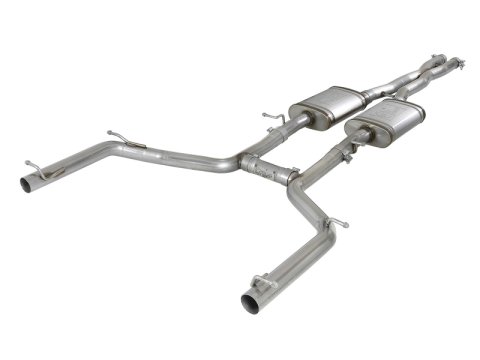 aFe MACH Force-Xp 2.5in 304 SS Exhaust 15-19 Dodge Charger / Chrysler 300 V6 3.6L thumbnail 1