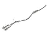 aFe Takeda 2.5in 304SS Cat-Back Exhaust System 17-20 Honda Civic SI Coupe L4-1.5L (t) - Polished Tip thumbnail 4