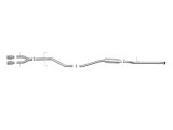 aFe Takeda 2.5in 304SS Cat-Back Exhaust System 17-20 Honda Civic SI Coupe L4-1.5L (t) - Polished Tip thumbnail 5