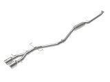 aFe Takeda 2.5in 304SS Cat-Back Exhaust System 17-20 Honda Civic SI Coupe L4-1.5L (t) - Polished Tip thumbnail 6