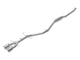 aFe Takeda 2.5in 304SS Cat-Back Exhaust System 17-20 Honda Civic SI Coupe L4-1.5L (t) - Polished Tip thumbnail 7