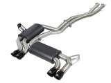 aFe MACH ForceXP 2.5 IN 304 Stainless Steel Cat-Back Exhaust System w/ Black Tips 01-06 BMW M3 (E46) thumbnail 1