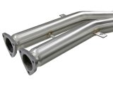 aFe MACH ForceXP 2.5 IN 304 Stainless Steel Cat-Back Exhaust System w/ Black Tips 01-06 BMW M3 (E46) thumbnail 4