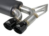 aFe MACH ForceXP 2.5 IN 304 Stainless Steel Cat-Back Exhaust System w/ Black Tips 01-06 BMW M3 (E46) thumbnail 6