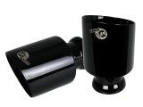 aFe MACH Force-XP 4-1/2in Black OE Replacement Exhaust Tips - 15-19 Dodge Charger/Hellcat thumbnail 1