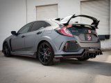 aFe Takeda 2.5in 304SS Axle-Back Exhaust System 17-19 Honda Civic Type R L4-2.0L (t) - Black Tip thumbnail 7