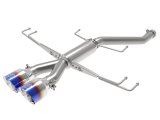 aFe Takeda 2.5in 304SS Axle-Back Exhaust System 17-19 Honda Civic Type R L4-2.0L (t) - BL Flame Tip thumbnail 1