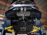 aFe Takeda 2.5in 304SS Axle-Back Exhaust System 17-19 Honda Civic Type R L4-2.0L (t) - Polished Tip thumbnail 1