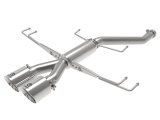 aFe Takeda 2.5in 304SS Axle-Back Exhaust System 17-19 Honda Civic Type R L4-2.0L (t) - Polished Tip thumbnail 3