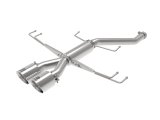 aFe Takeda 2.5in 304SS Axle-Back Exhaust System 17-19 Honda Civic Type R L4-2.0L (t) - Polished Tip thumbnail 6