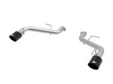 aFe POWER MACH Force-Xp 2.5in Axle-Back Exhaust System 16-20 Chevrolet Camaro SS V8 6.2L - Black thumbnail 2