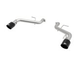 aFe POWER MACH Force-Xp 2.5in Axle-Back Exhaust System 16-20 Chevrolet Camaro SS V8 6.2L - Black thumbnail 3