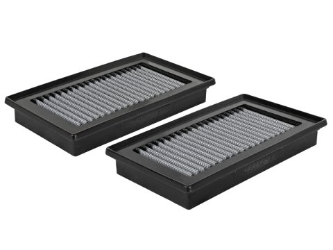 aFe Magnum FLOW Pro DRY S OE Replacement Filter (Pair) 14-19 Infiniti Q50 V6 3.5L/3.7L thumbnail 1