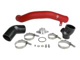 aFe BladeRunner 2.5in Aluminum Hot Side Charge Pipe 15-20 Subaru WRX 2.0T - Red thumbnail 9