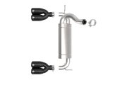 aFe Rebel Series 2.5in 409 SS Axle-Back Exhaust System Black 07-18 Jeep Wrangler (JK) V6-3.6L/3.8L thumbnail 9