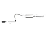 aFe MACH Force XP 2.5in 304-SS Exhaust Cat-Back w/ Black Tip 10-19 Toyota 4Runner V6-4.0L thumbnail 8