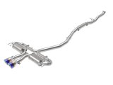 aFe Takeda 3in 304 SS Cat-Back Exhaust System w/Blue Flame Tips 17-20 Honda Civic Sport L4-1.5L (t) thumbnail 3