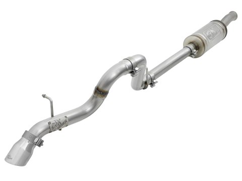 aFe MACH Force-Xp 2.5in 409SS Axle-Back Hi-Tuck Exh Sys w/ Pol Tip 18-20 Jeep Wrangler (JL) V6 3.6L thumbnail 1