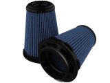 aFe Takeda Intake Replace Air Filter w/Pro 5R Media (Pair) 3.5in F / 5in B / 3.5in T (Inv) / 6in H thumbnail 1