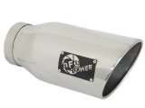 aFe LARGE BORE HD 5in 409-SS DPF-Back Exhaust w/Pol Tip 19-20 Ram Diesel Trucks L6-6.7L (td) thumbnail 5