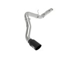 aFe Large-Bore HD 5in 409SS DPF-Back Exhaust System w/Black Tip 19-20 Ram Diesel Trucks L6-6.7L (td) thumbnail 1