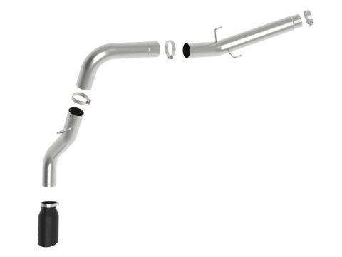 aFe ATLAS 5in Alum Steel DPF-Back Exhaust System w/Black Tip 19-20 Ram Diesel Trucks L6-6.7L (td) thumbnail 4