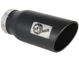 aFe Large Bore-HD 5in 409SS DPF-Back Exhaust System w/Black Tip 19-20 Ram Diesel Trucks L6-6.7L (td) thumbnail 6