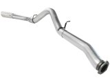 aFe ATLAS 5in DPF-Back Alum Steel Exhaust System Polished Tip GM Diesel Trucks 7.5-10 V8-6.6L td LMM thumbnail 4