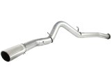 aFe ATLAS 5in DPF-Back Alum Steel Exhaust System Polished Tip GM Diesel Trucks 7.5-10 V8-6.6L td LMM thumbnail 6