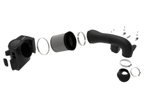aFe Momentum Cold Air Intake System w/Pro Dry S Filter 20 GM 2500/3500HD 2020 V8 6.6L thumbnail 6