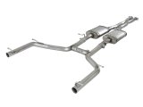 aFe MACH Force-Xp 2-1/2in 304 SS Cat-Back Exhaust 15-19 Dodge Challenger V6-3.6L - Raw Tip thumbnail 2