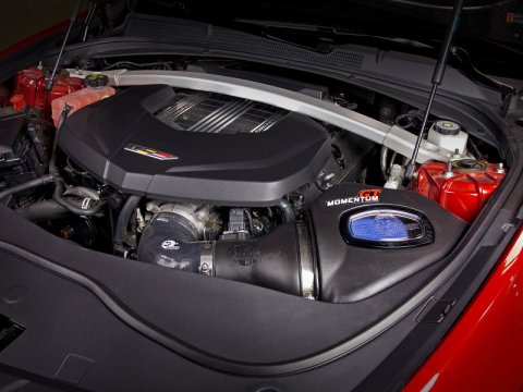 aFe Momentum GT Pro 5R Cold Air Intake System 16-19 Cadillac CTS-V 6.2L SC thumbnail 4