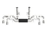 aFe MACH Force-Xp 3in to 2-1/2in 304SS Cat-Back 2020 Chevy Corvette (C8) 6.2L - Polished Tip thumbnail 4