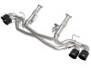 aFe MACH Force-Xp 3in to 2-1/2in 304SS Cat-Back (No Muff.) 2020 Chevy Corvette (C8) 6.2L - Black Tip thumbnail 9