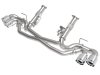 aFe MACH Force-Xp 3in to 2-1/2in 304SS Cat-Back (No Muff.) 2020 Chevy Corvette 6.2L- Polished Tip thumbnail 7