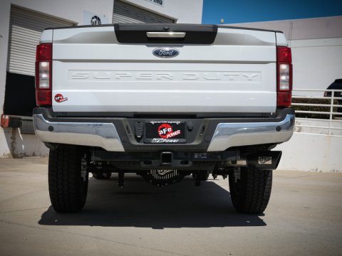 aFe Apollo GT Series 3-1/2in 409 SS Axle-Back Exhaust 17-20 Ford F-250/F-350 6.2/7.3L w/ Black Tips thumbnail 5