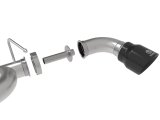 aFe Takeda Exhaust Axle-Back 19-20 Hyundai Veloster N 304SS Black Dual Tips Exhaust thumbnail 4