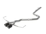 aFe Takeda Exhaust Cat-Back 19-20 Hyundai Veloster 304SS Carbon Fiber Dual Tips Exhaust thumbnail 3