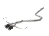 aFe Takeda Exhaust Cat-Back 19-20 Hyundai Veloster 304SS Carbon Fiber Dual Tips Exhaust thumbnail 4