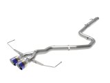aFe Takeda Exhaust Cat-Back 19-20 Hyundai Veloster 304SS Blue Flame Dual Tips Exhaust thumbnail 2